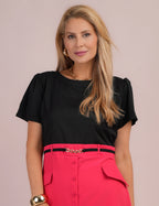 Vestido Midi Bicolor Pink