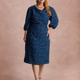 Vestido Midi Gola Boba Marinho
