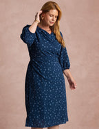 Vestido Midi Gola Boba Marinho
