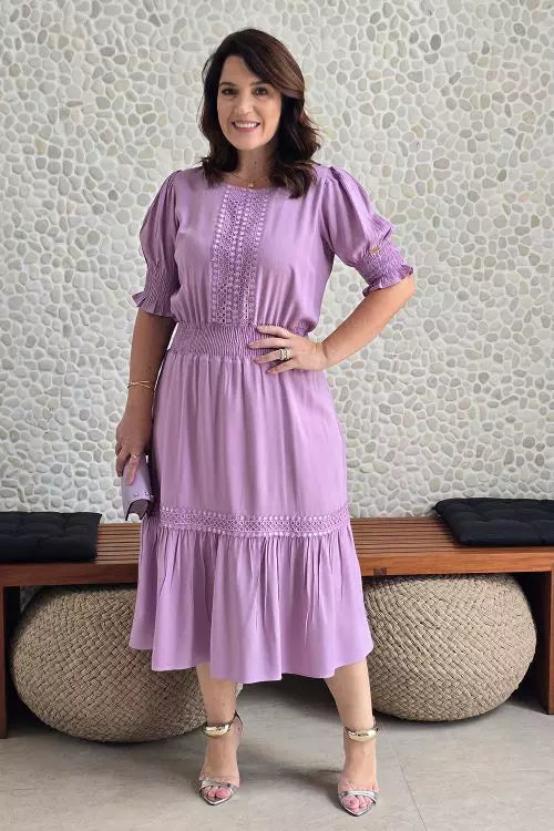 Vestido Max Midi GUIPIR